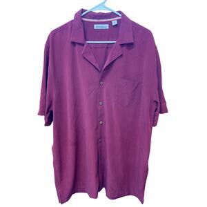 Men’s XL Red Caribbean Short Sleeve Shirt